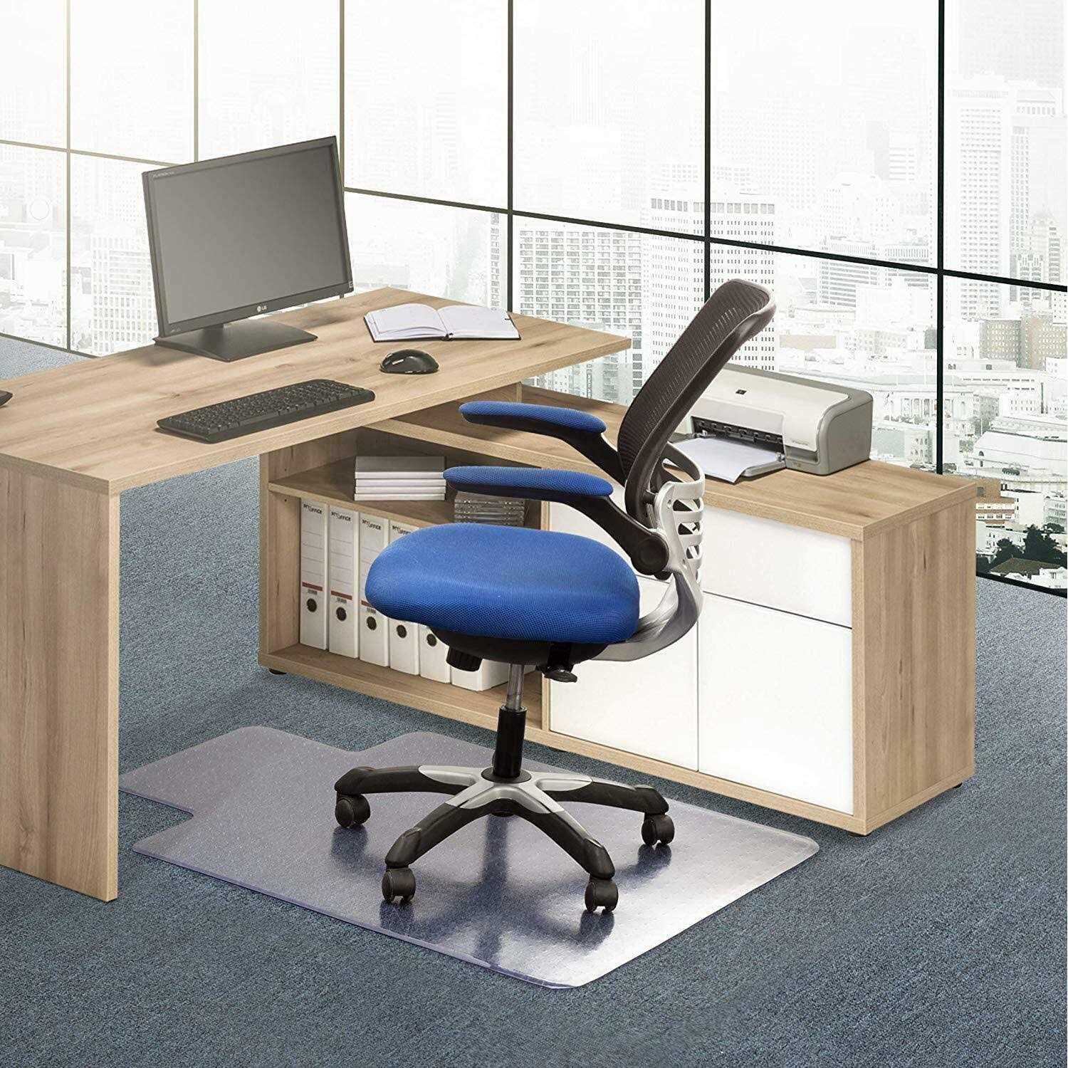 kingwolfox Chair Mat for Carpet Heavy Duty Chair Mat Carpet