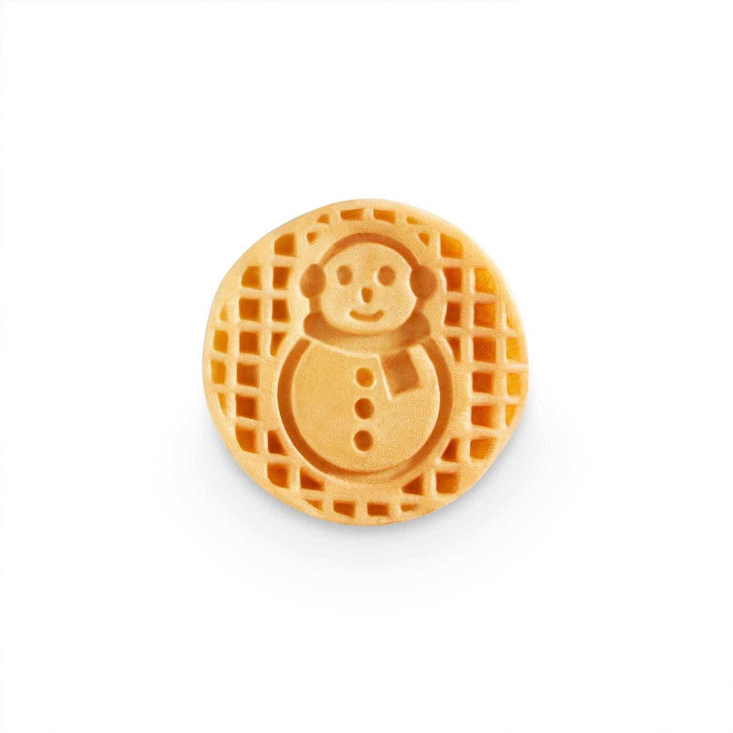 Dash Mini Snowman Waffle Maker