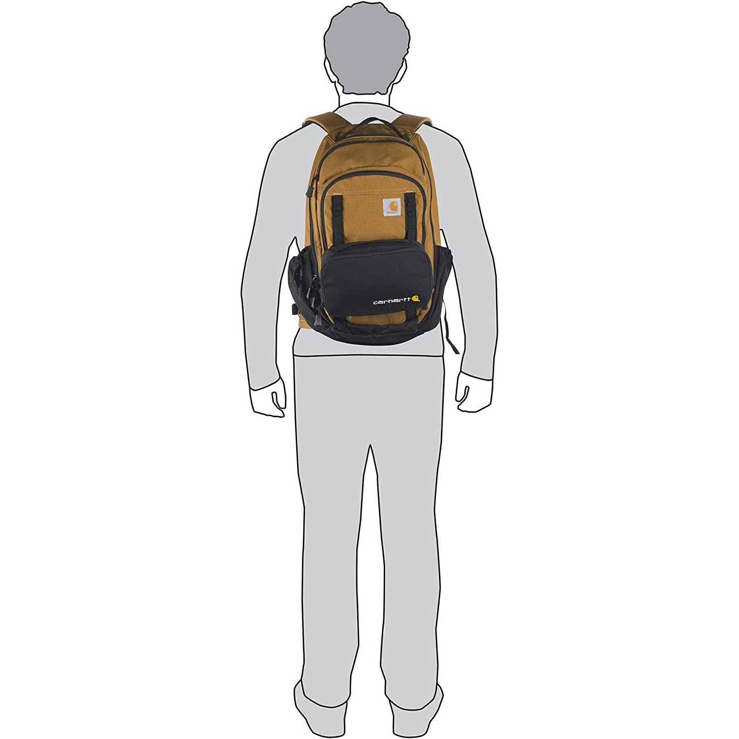 Carhartt Backpack Cargo + 3 Can Insulated Cooler