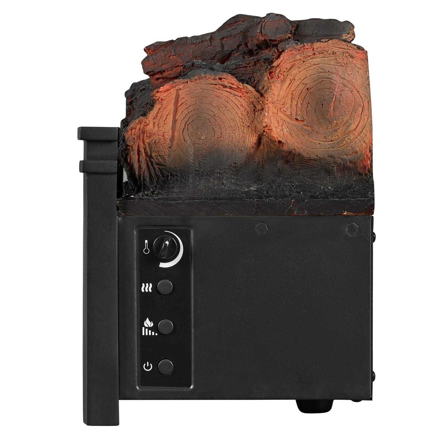 Style Selections Infrared Quartz Log Set Heater with Realistic Ember Bed & Logs CFI031ARU-19