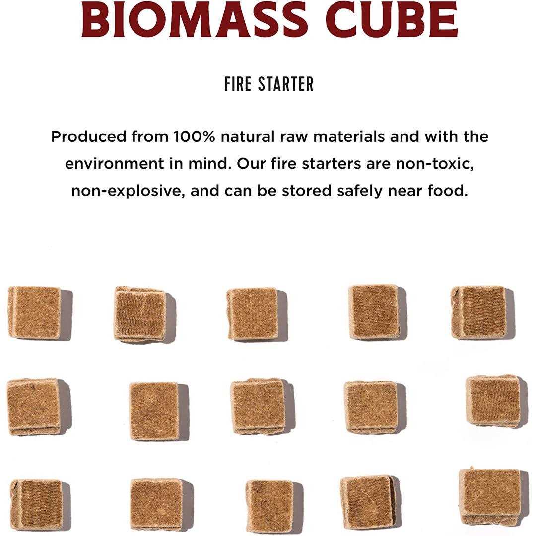 Biomass Fire Starter Cubes Fire & Flavor