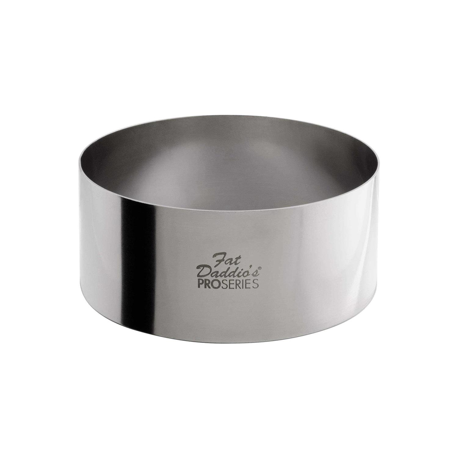 Fat Daddio’s Stainless Steel Round Cake Pastry Ring