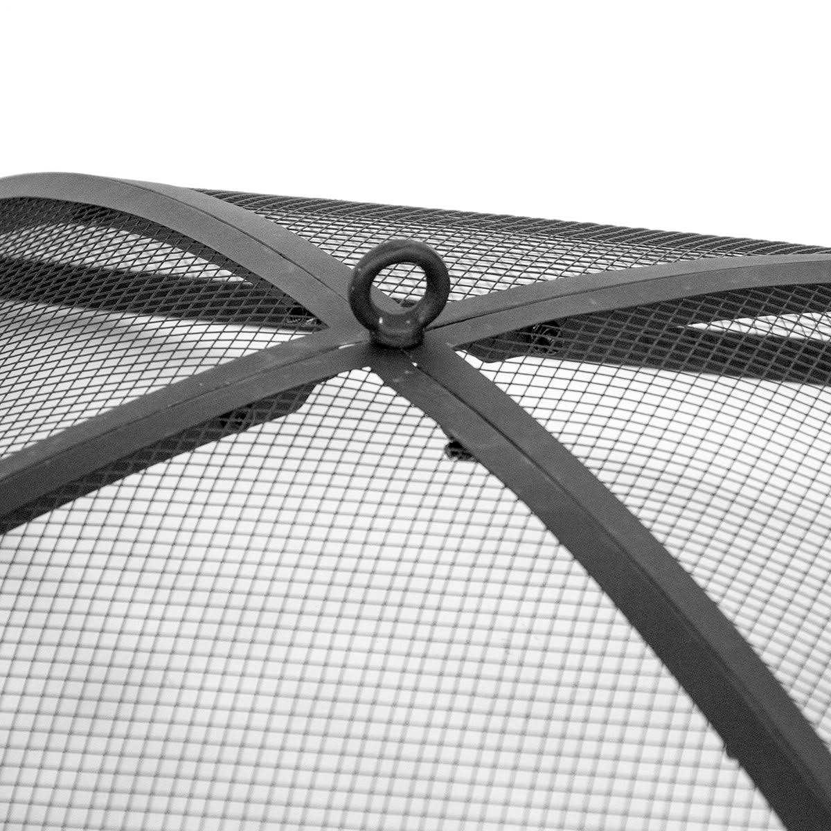 Blue Sky Outdoor Living Spark Screen and Lift for Square Mammoth Patio Fire Pit