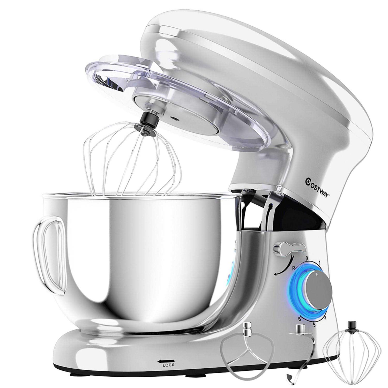 Costway Food Stand Mixer 6 Speed 660W Tilt-Head