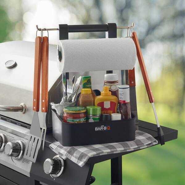 Mr Bar B Q Collapsible BBQ Caddy