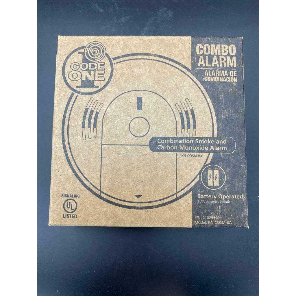 Kidde Code One Battery Operated Smoke and Carbon Monoxide Combination Detector with Voice Warning