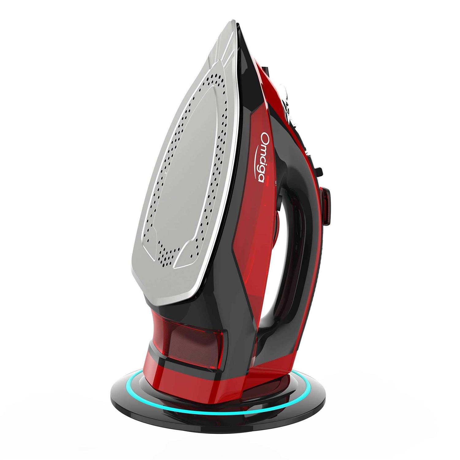 OMAIGA Cordless Iron 1500W Cordless Iron with Steam with 11.84ozs Water Tank