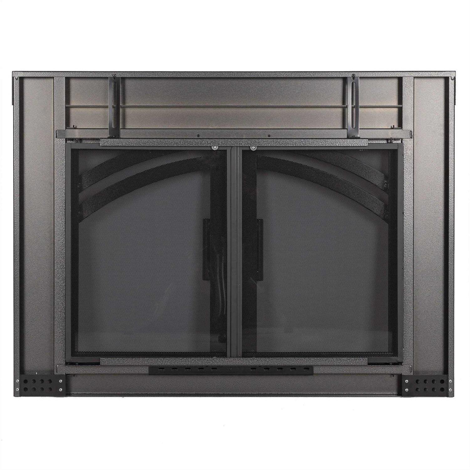 Pleasant Hearth Axel Fireplace Glass Door