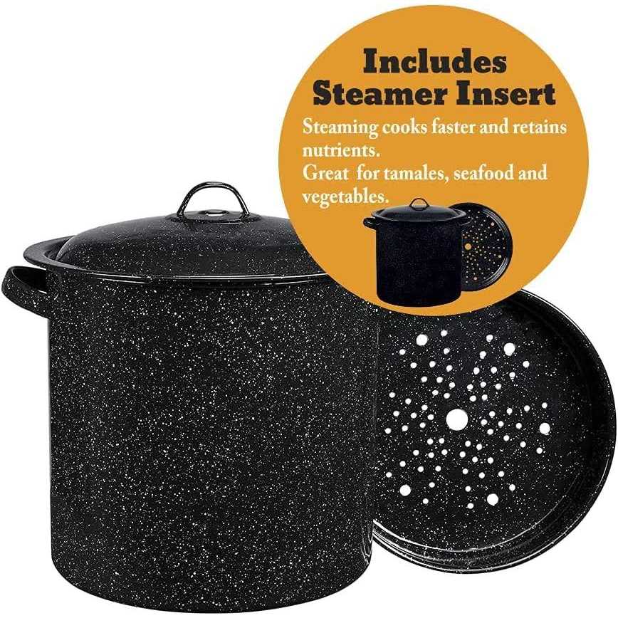 Granite Ware Steamer & Stock Pot