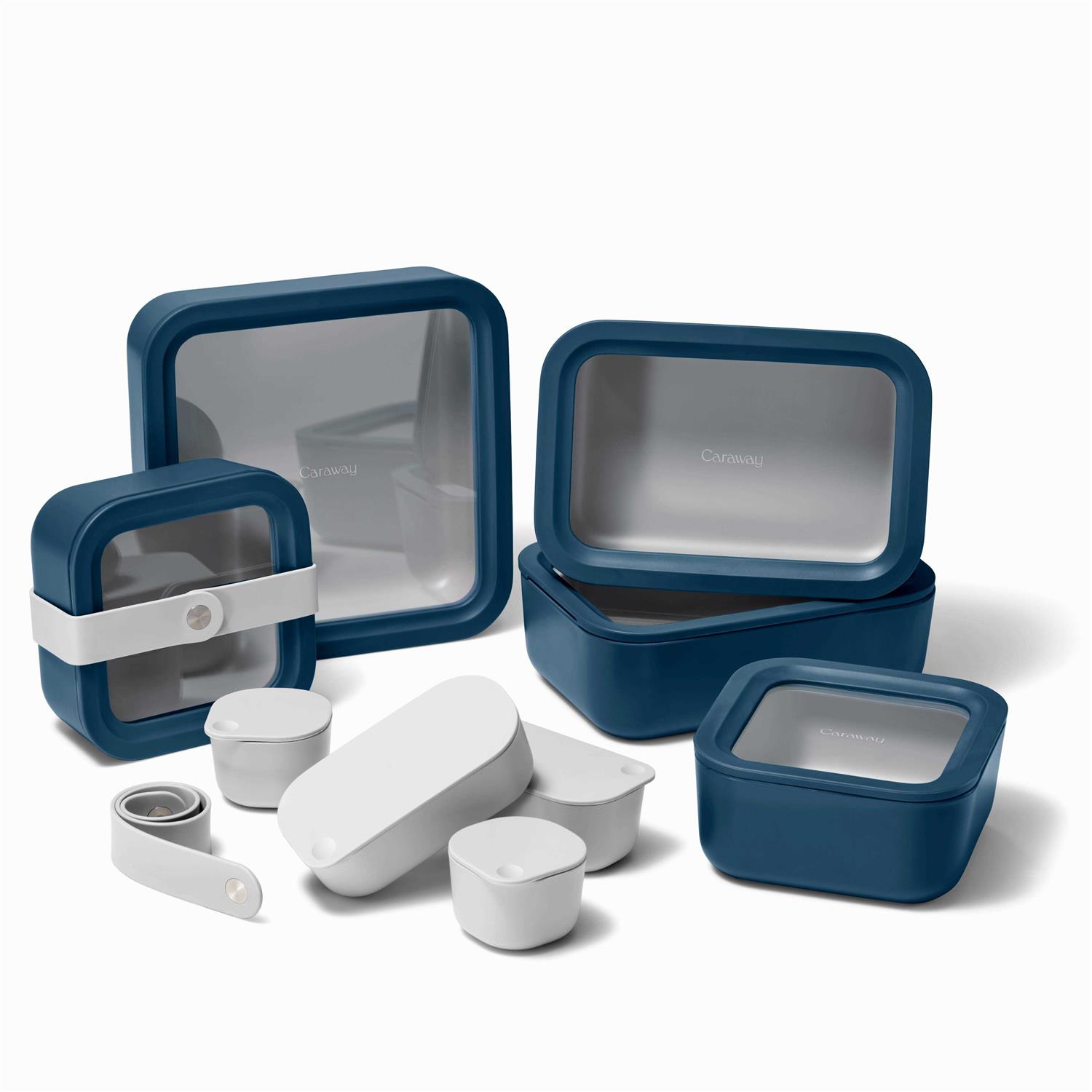 Caraway 14 Piece Glass Food Storage Set