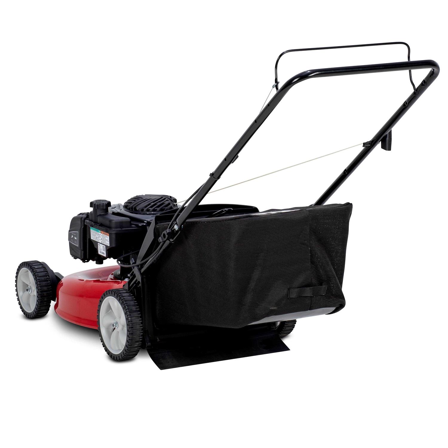 Yard Machines 21-in Walk Behind Push Lawn Mower With 140cc Briggs & Stratton Gas Powered Engine