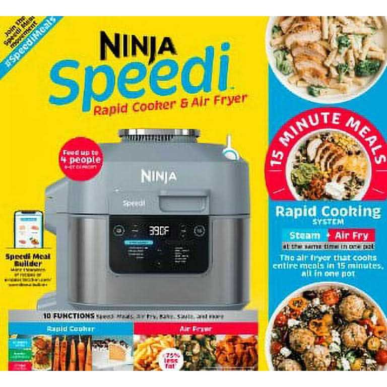 Ninja Speedi Rapid Cooker & Air Fryer SF300 6-Qt. Capacity