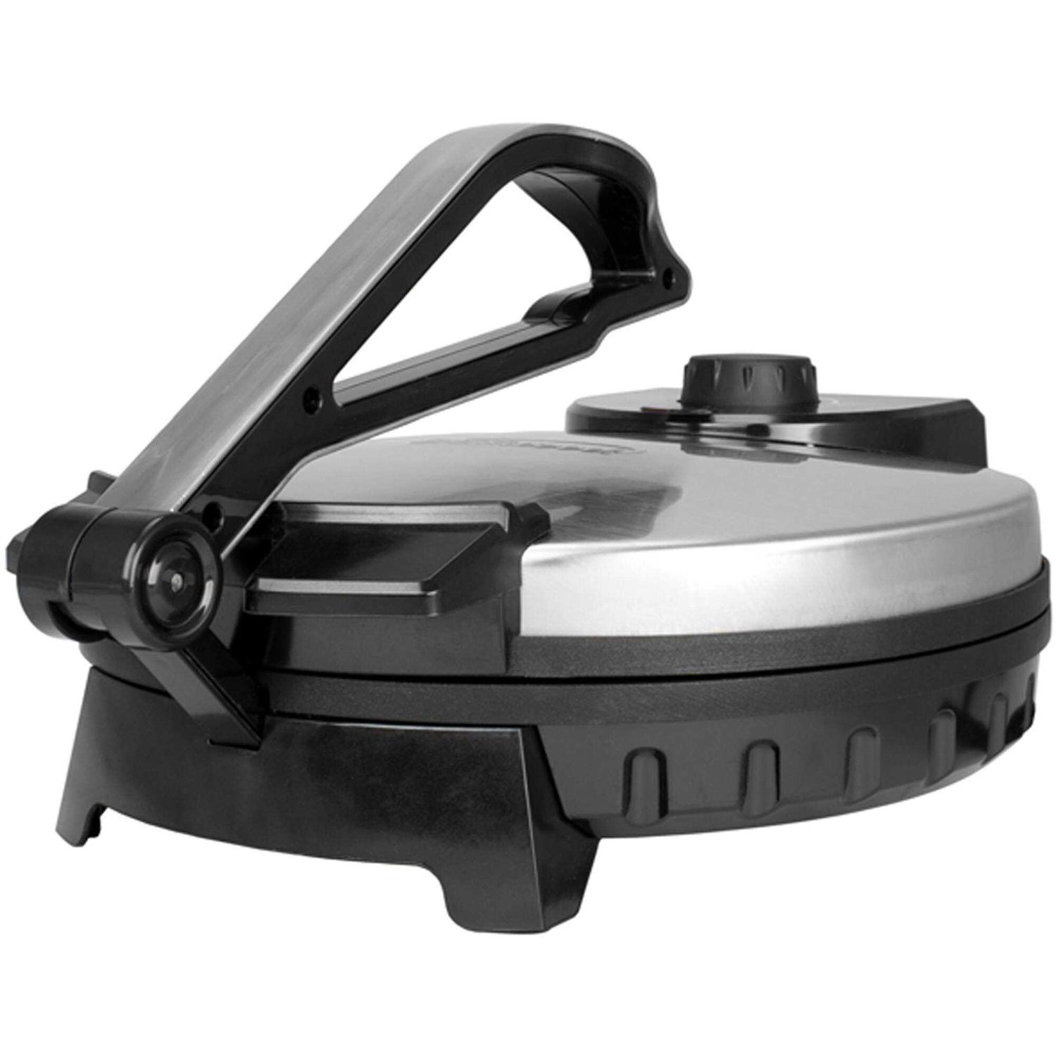 Brentwood 12 Inch Stainless Steel Nonstick Electric Tortilla Maker