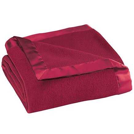 Satin Fleece Blanket by OakRidge