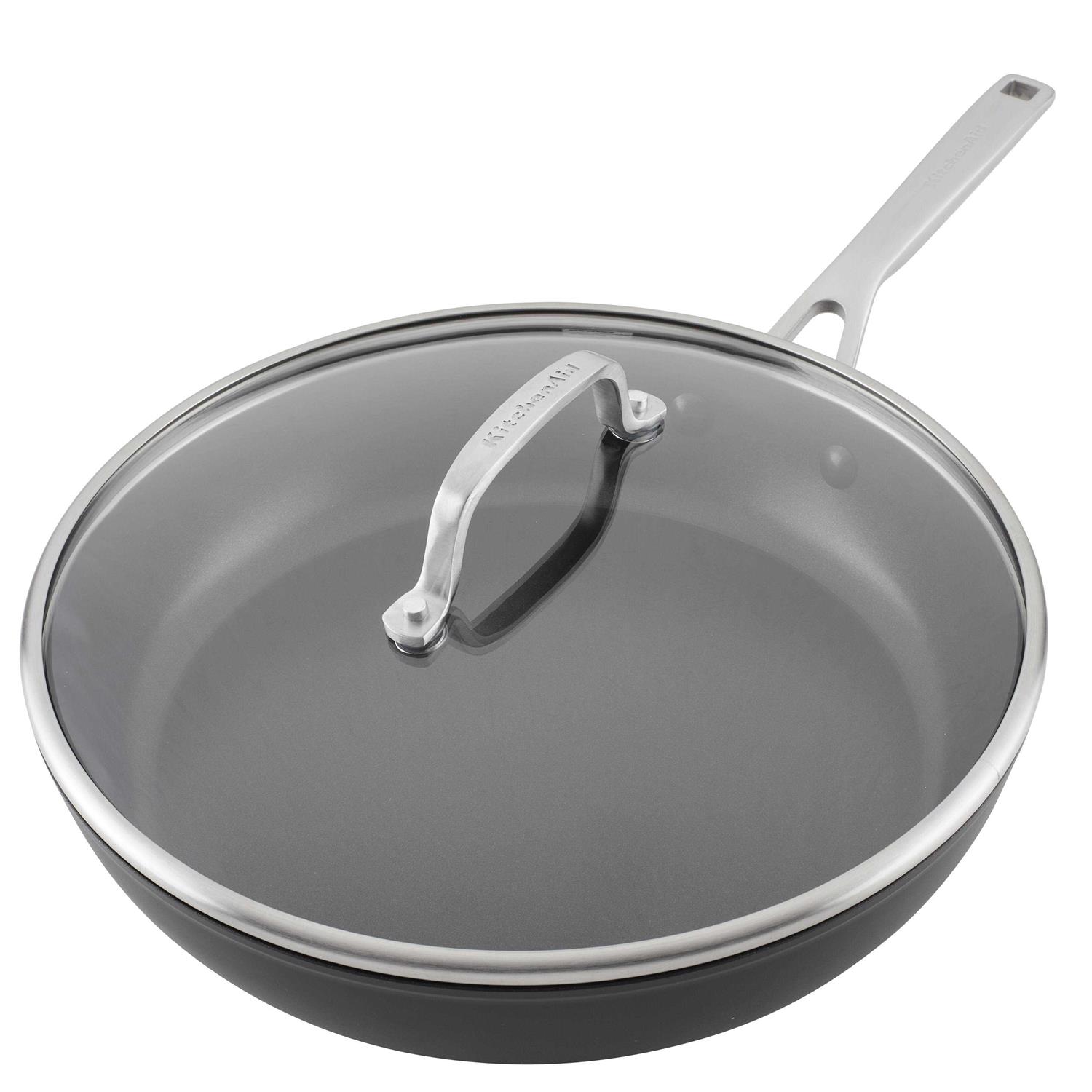 KitchenAid Hard Anodized Induction Frying Pan with Lid