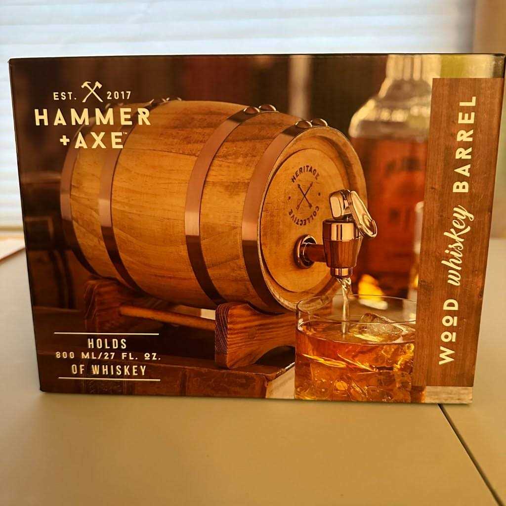 Hammer & Axe Whiskey Barrel