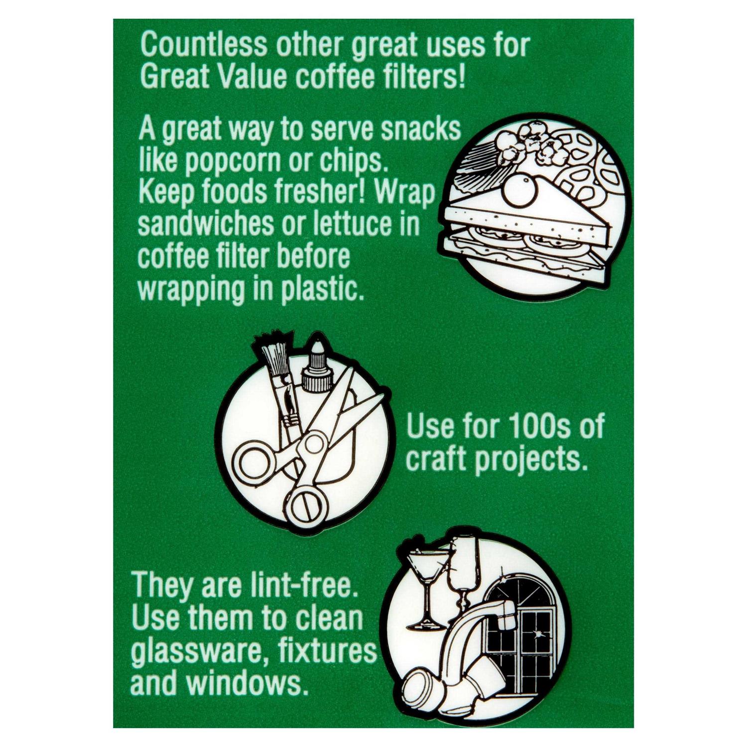 Great Value Cone Coffee Filters