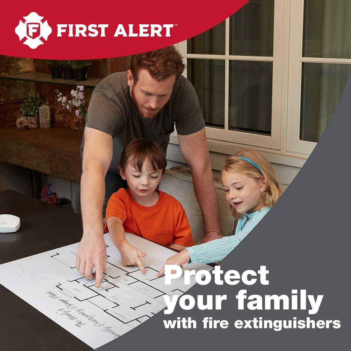 First Alert MARINE1 Rechargeable Fire Extinguisher