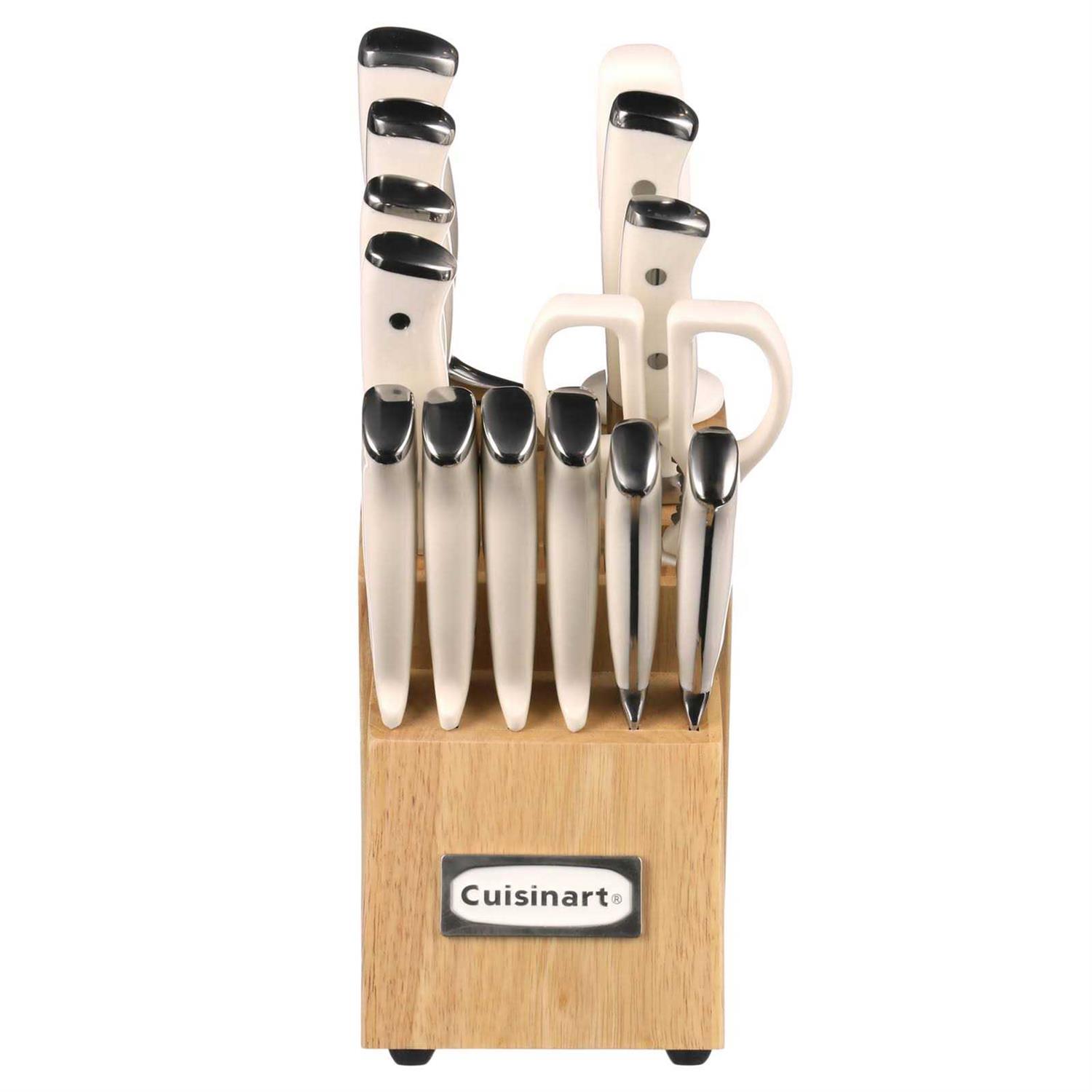 Cuisinart 15-Piece Triple Rivet Cutlery Block Set