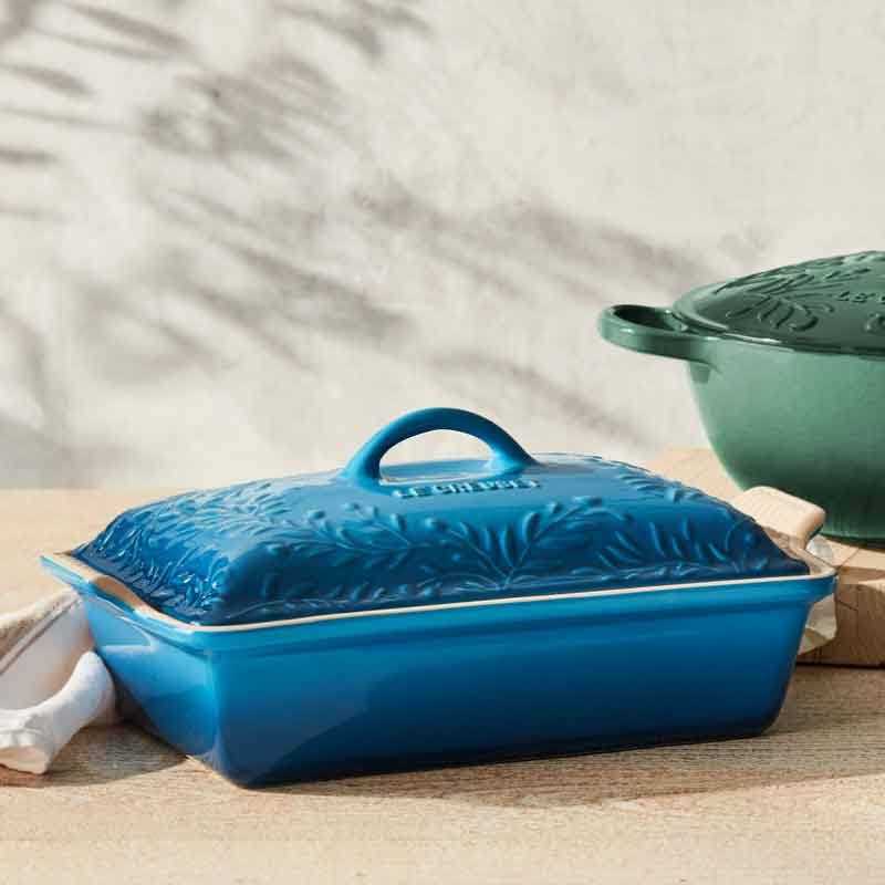 Le Creuset Olive Branch Heritage Rectangular Casserole