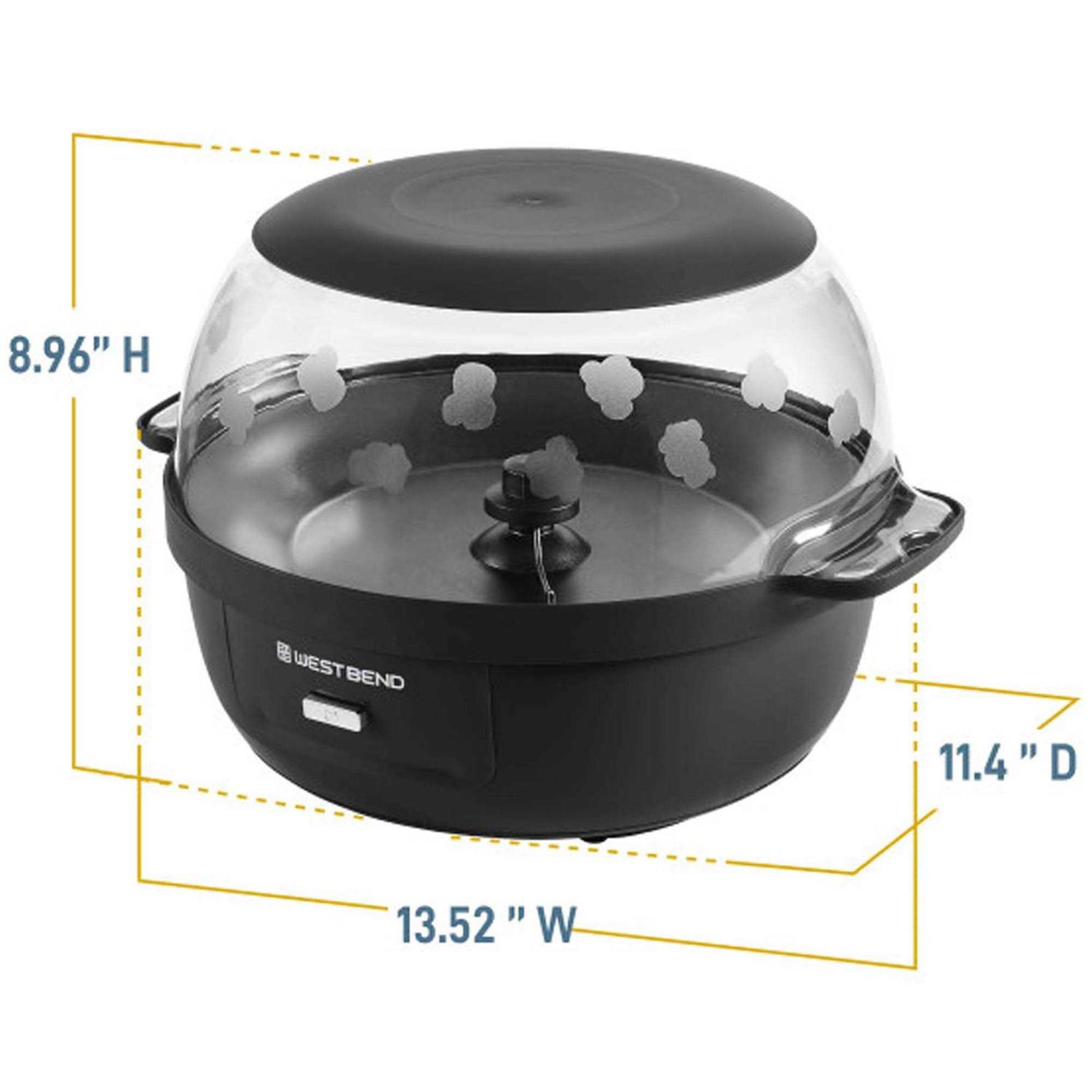 West Bend 6 Qt. Stir Crazy Popcorn Machine