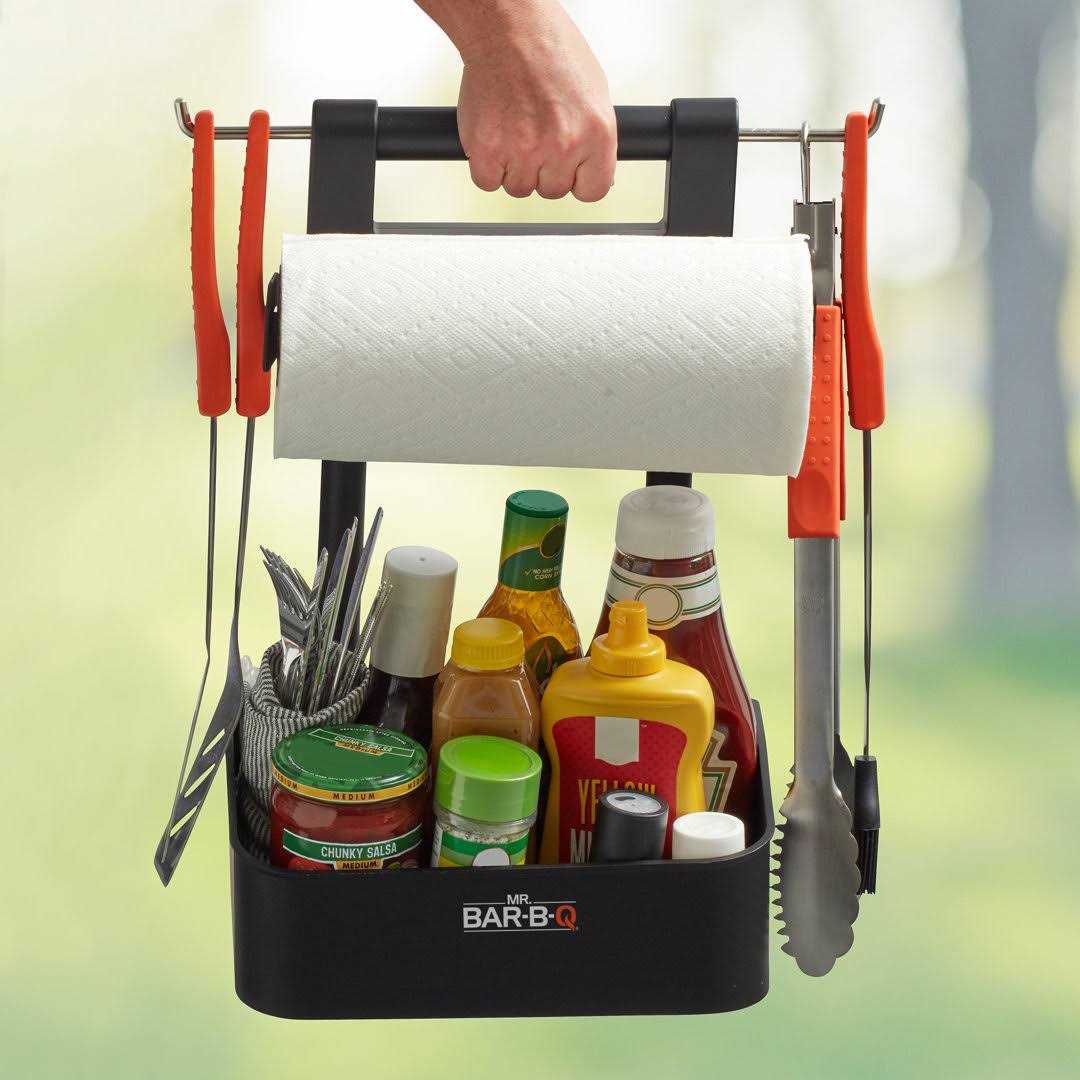 Mr Bar B Q Collapsible BBQ Caddy