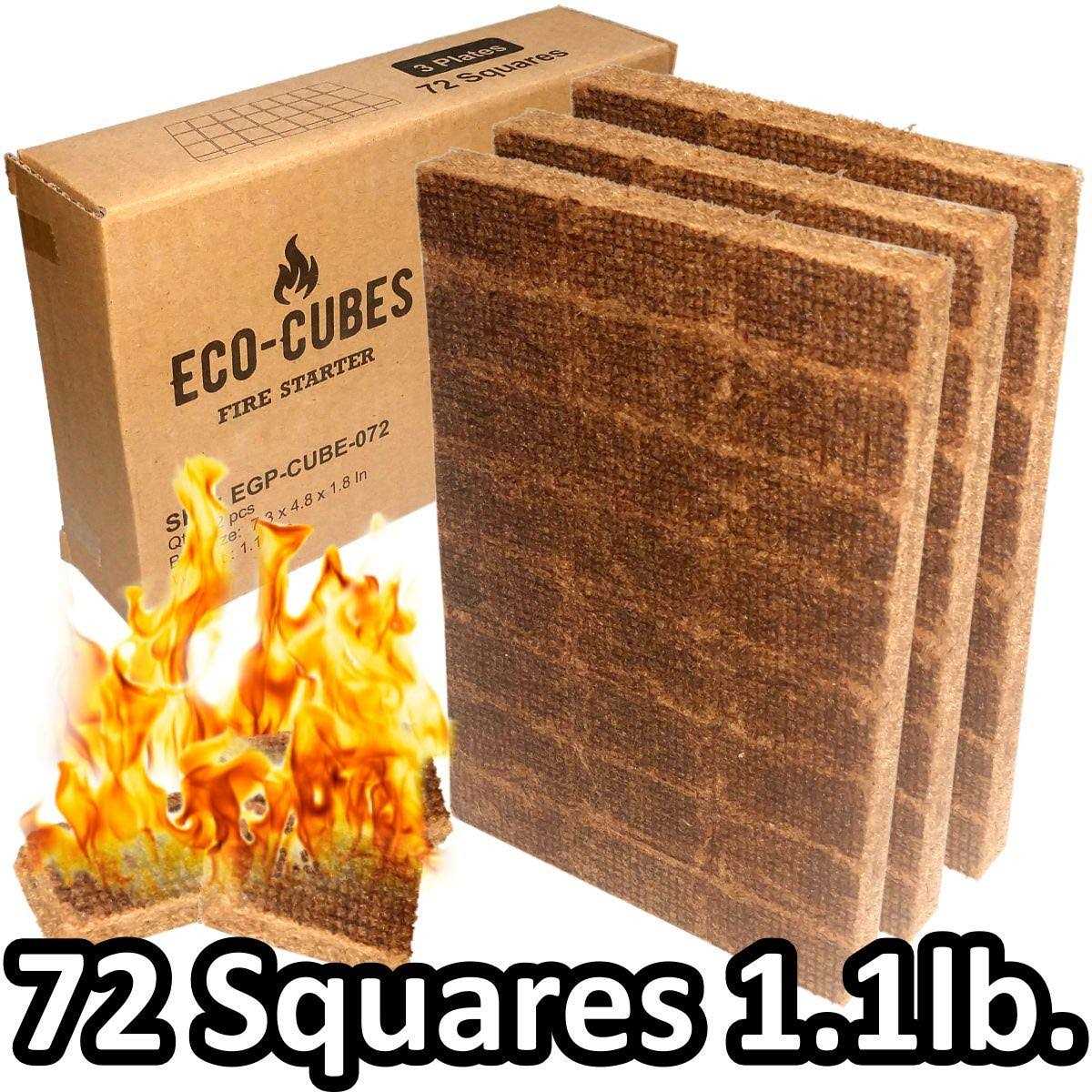 Easygo Product Eco Cubes Fire Starter Squares Great Lighter for Chimney