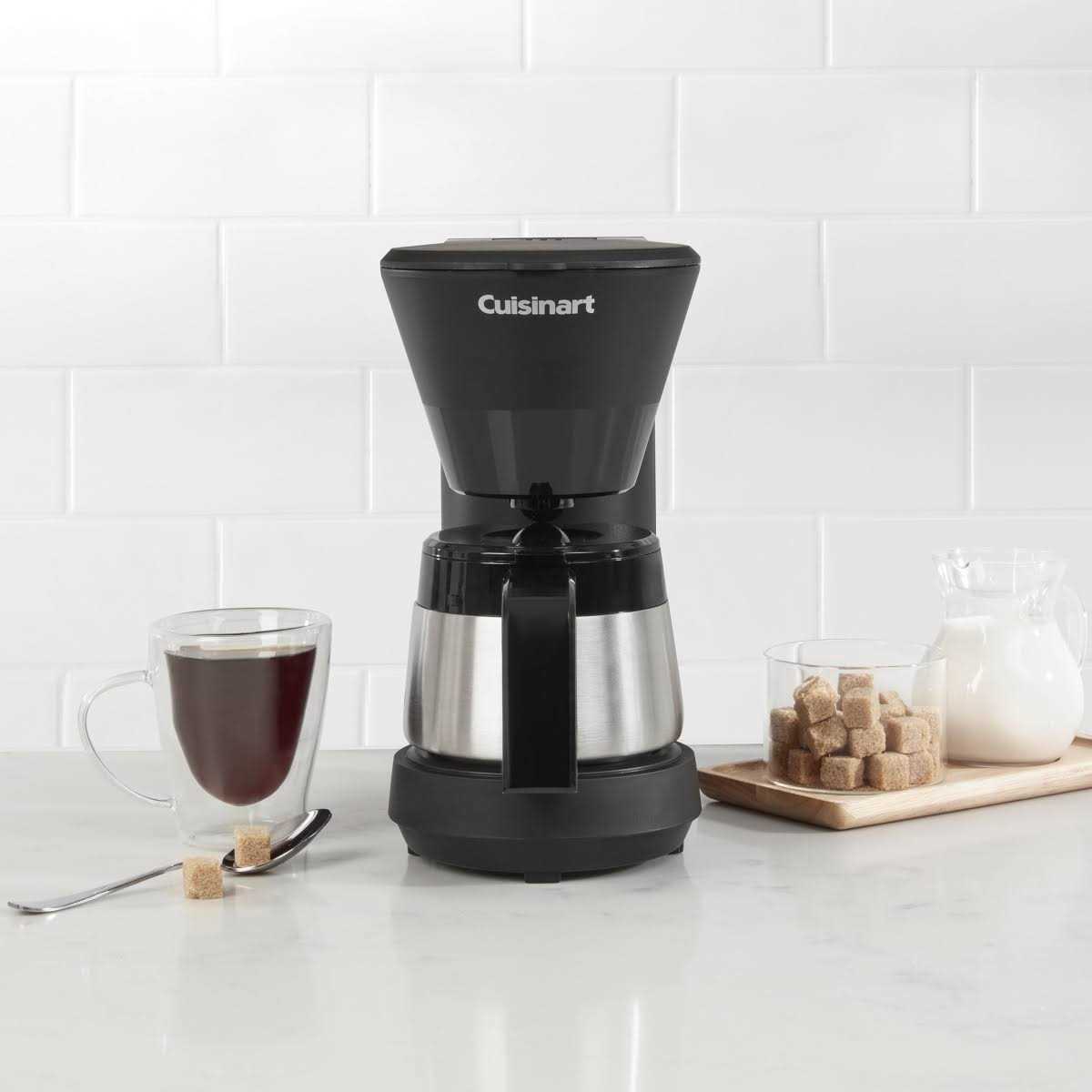 5-Cup Coffeemaker with Stainless Steel Carafe Cuisinart