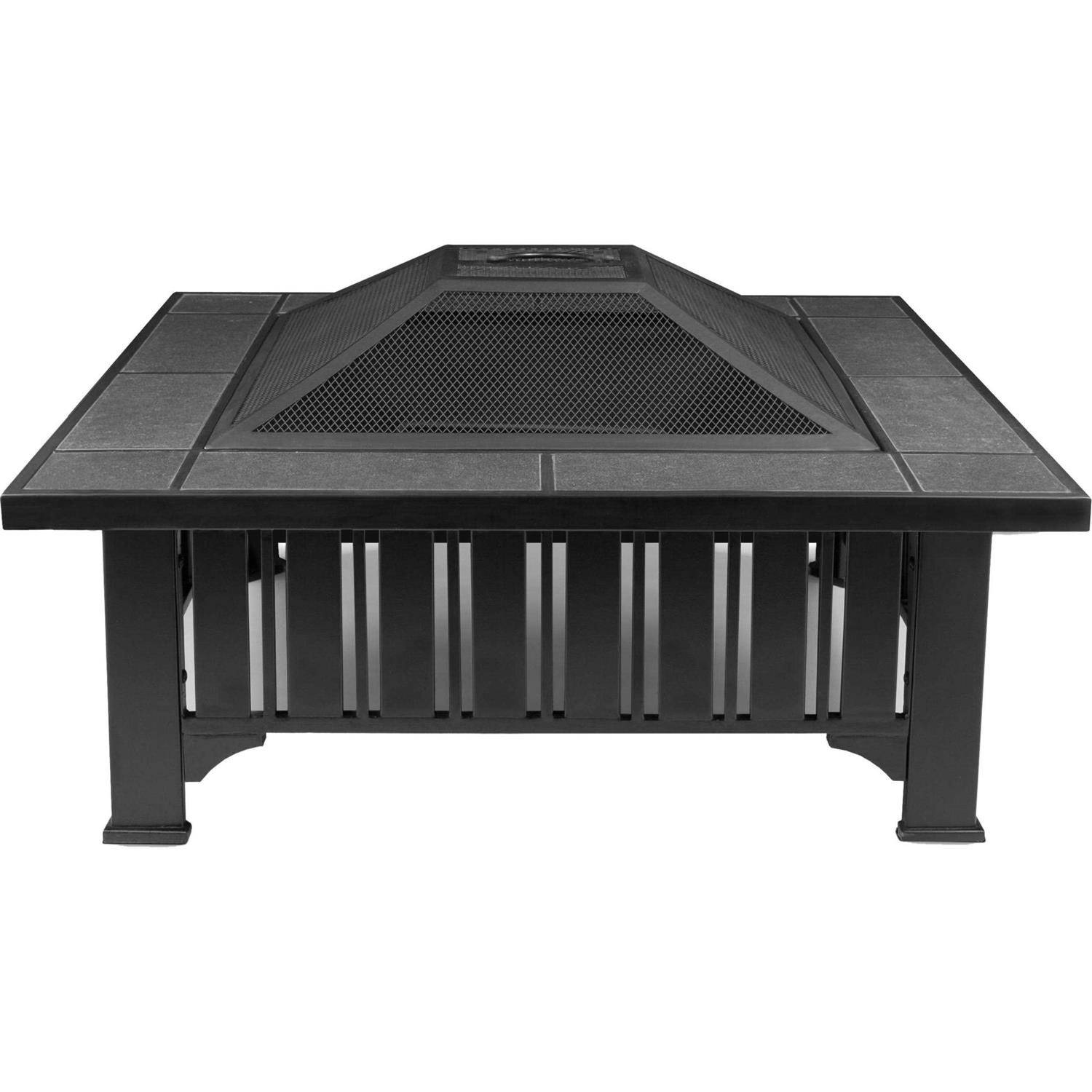 Real Flame Lafayette Wood Burning Fire Pit