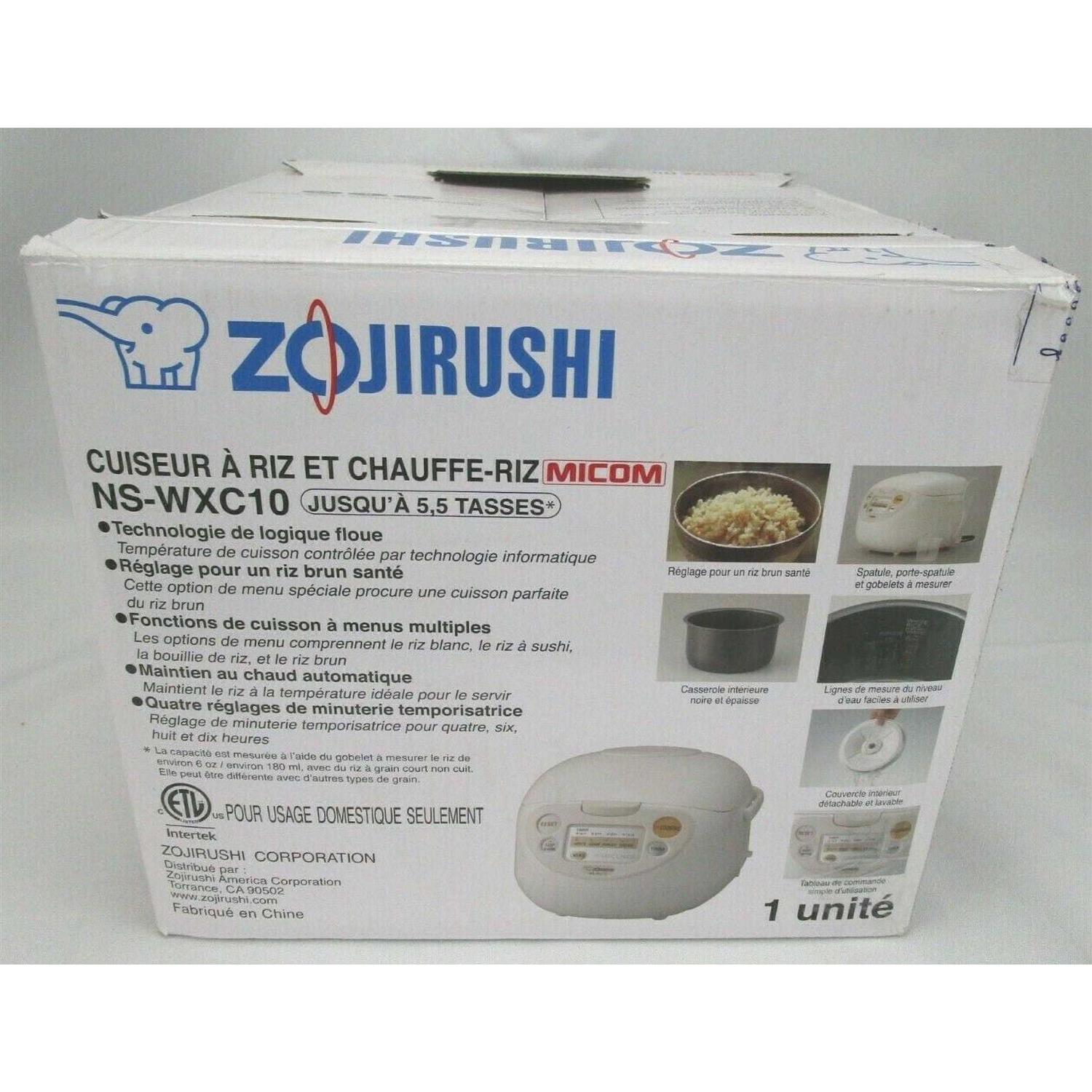 Zojirushi Micom NS-wxc10 Plastic Rice Cooker