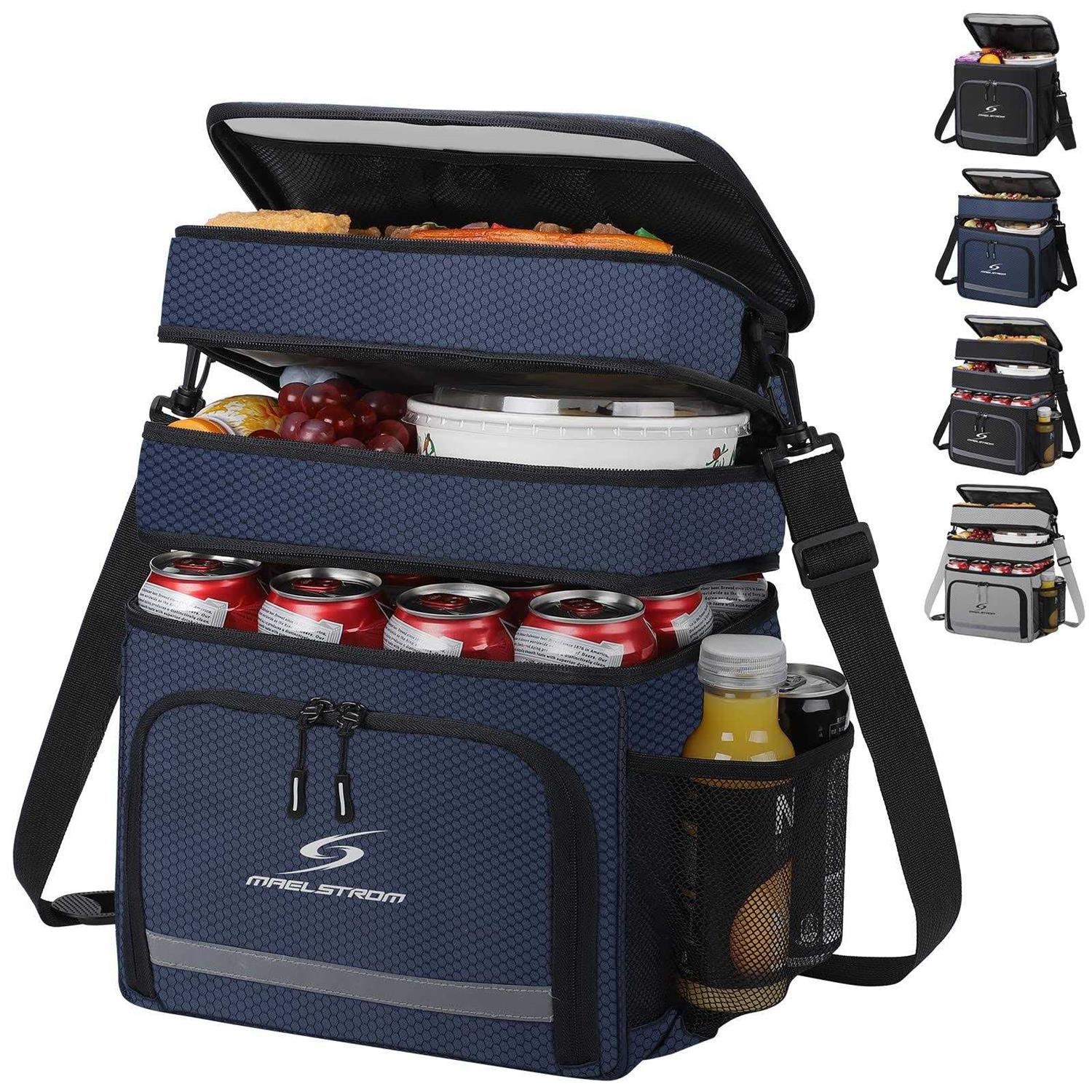 Maelstrom Lunch Box for Men,Insulated Lunch Bag Women/Men,Leakproof Lunch Cooler Bag