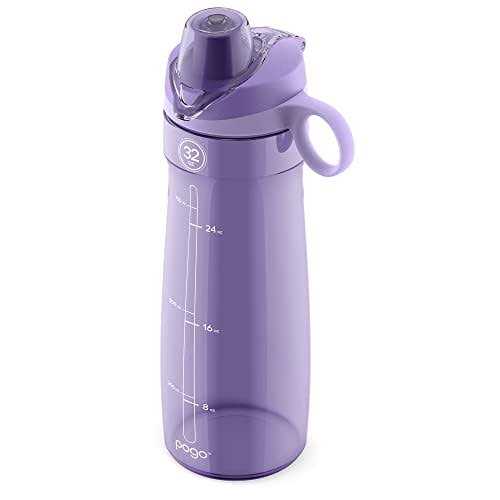 Pogo BPA-Free Plastic Water Bottle with Chug Lid