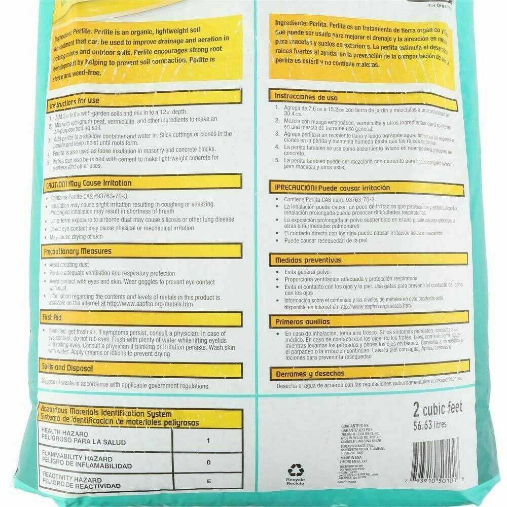 Vigoro 2 Cu. Ft. Organic Perlite Soil Amendment