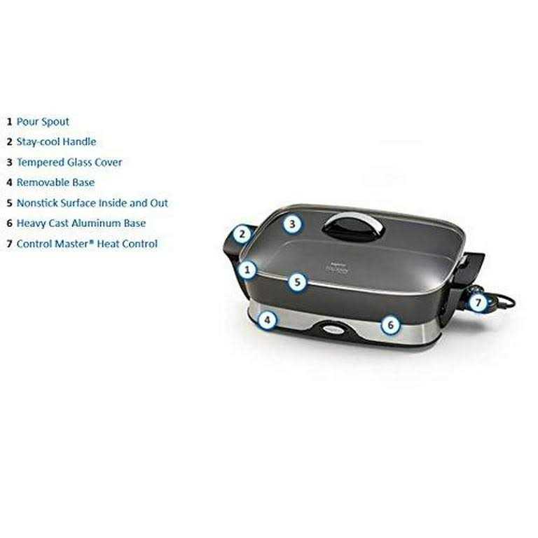 Presto 06857 16-inch Electric Foldaway Skillet