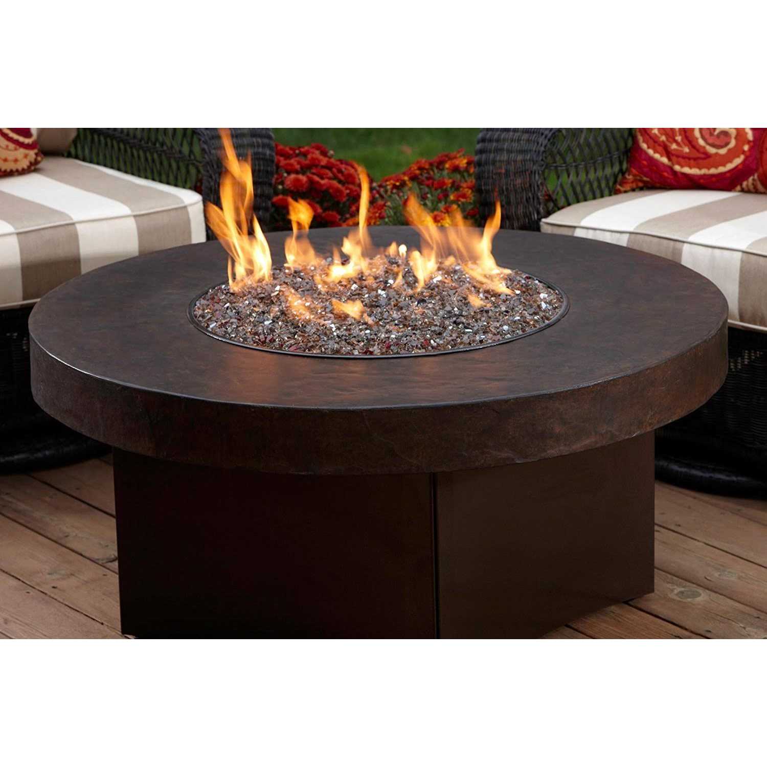 Midwest Hearth Whistle Free Gas Flex Line for Fire Pit and Fireplace