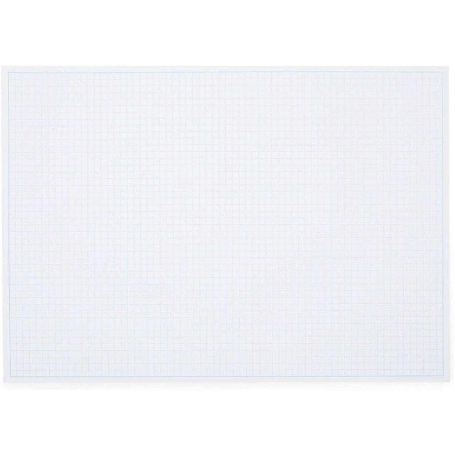 Large Desk Blotter Paper Pad Graph Notepad for Office Supplies