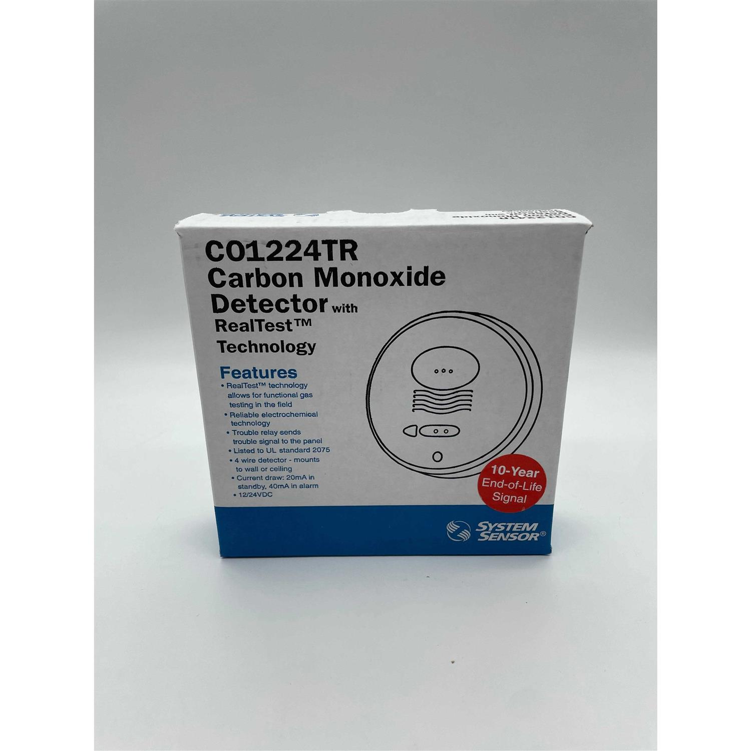 System Sensor CO1224TR Carbon Monoxide Alarm
