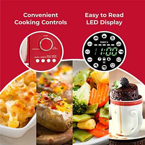 Nostalgia 0.9 Retro Microwave Oven