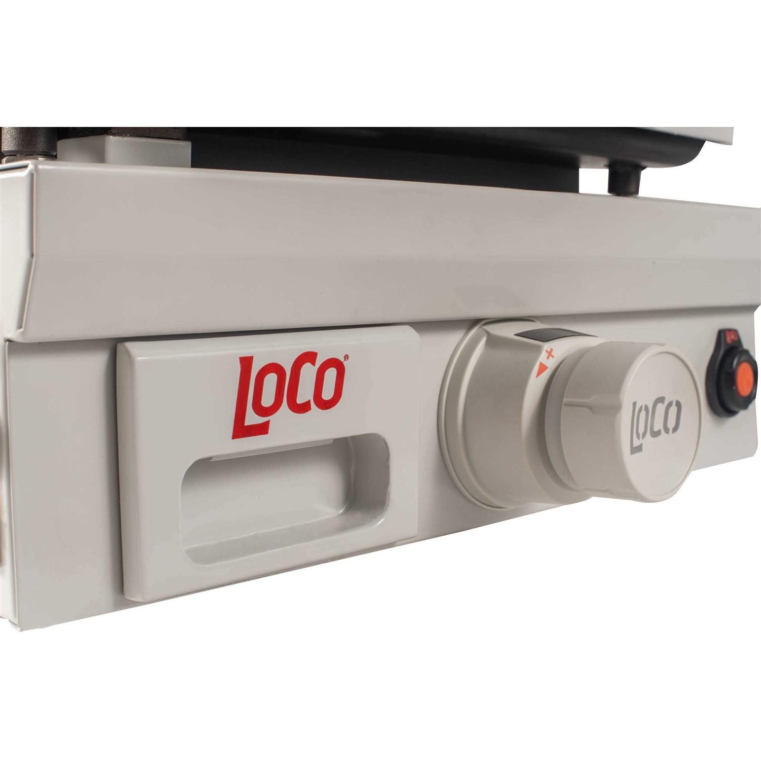 LoCo COOKERS Griddle Chalk 1-Burner Liquid Propane Gas Grill