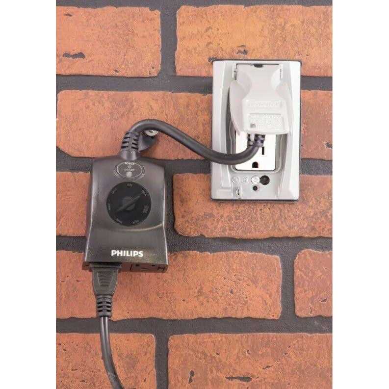 Philips Light-Sensing Countdown Timer Outdoor