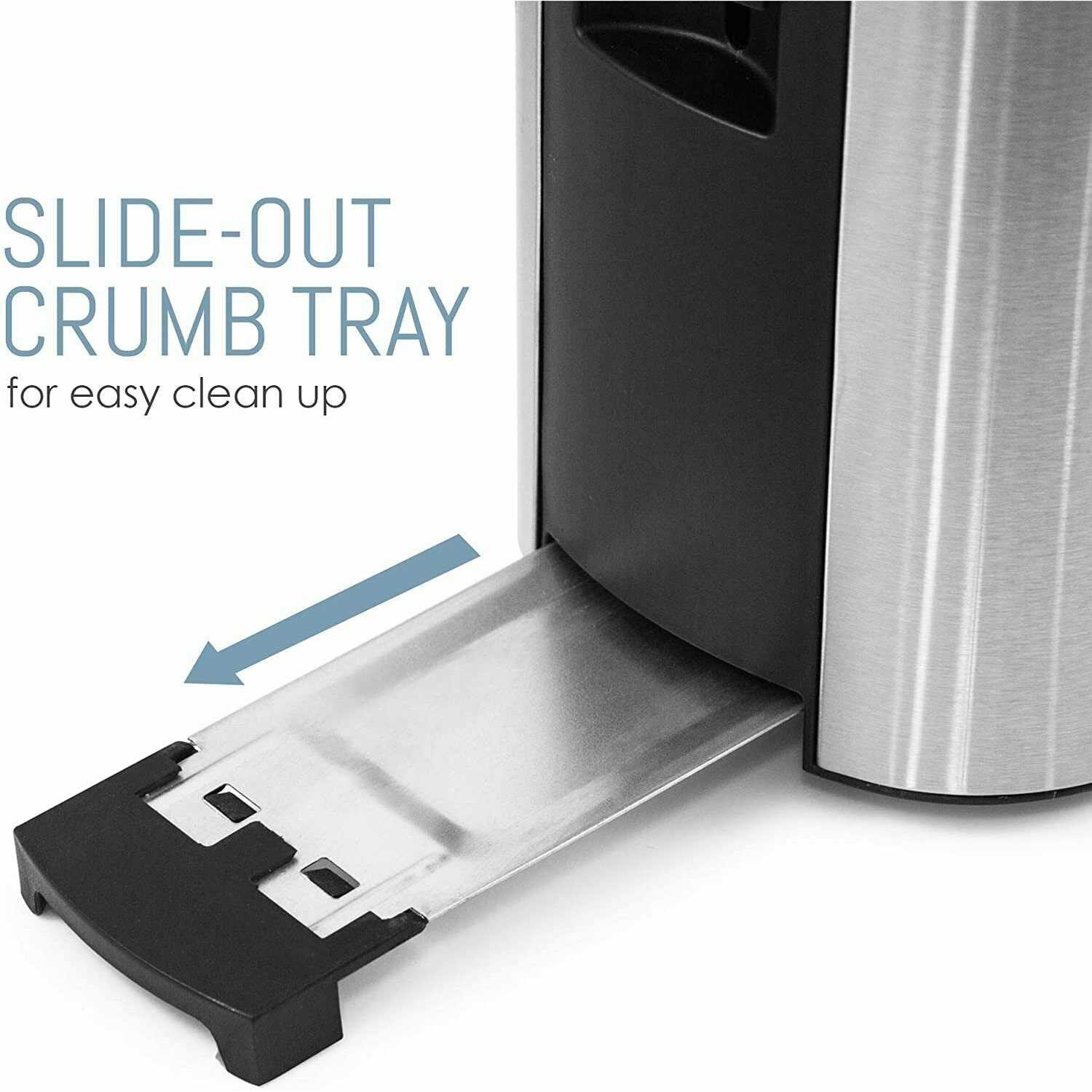 Elite Gourmet 4-Slice Long Slot Toaster