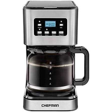 Black & Decker 12 Cup Stainless Coffee Maker with Vortex Technology