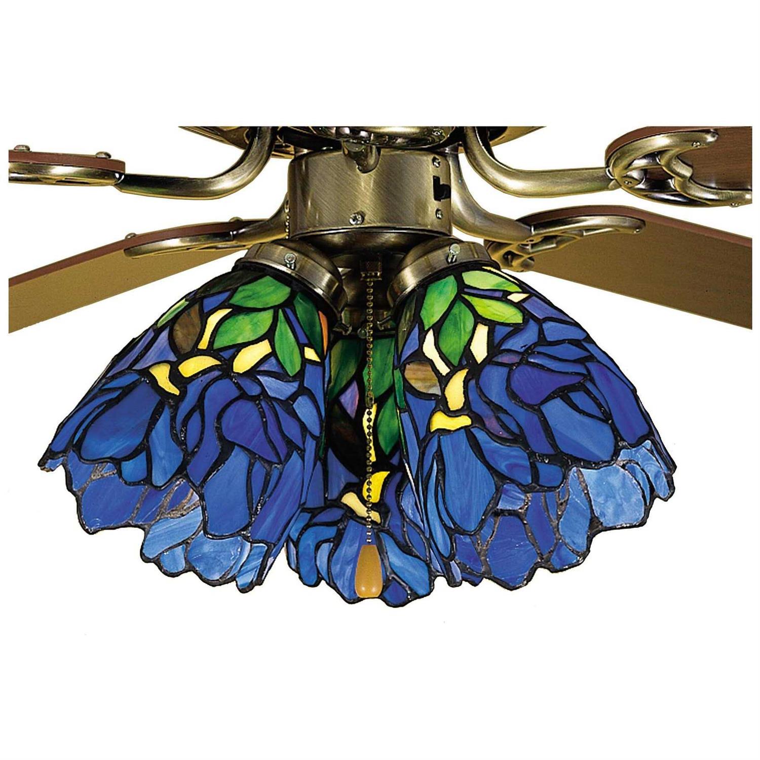 Meyda 5W Iris Fan Light Shade 27483