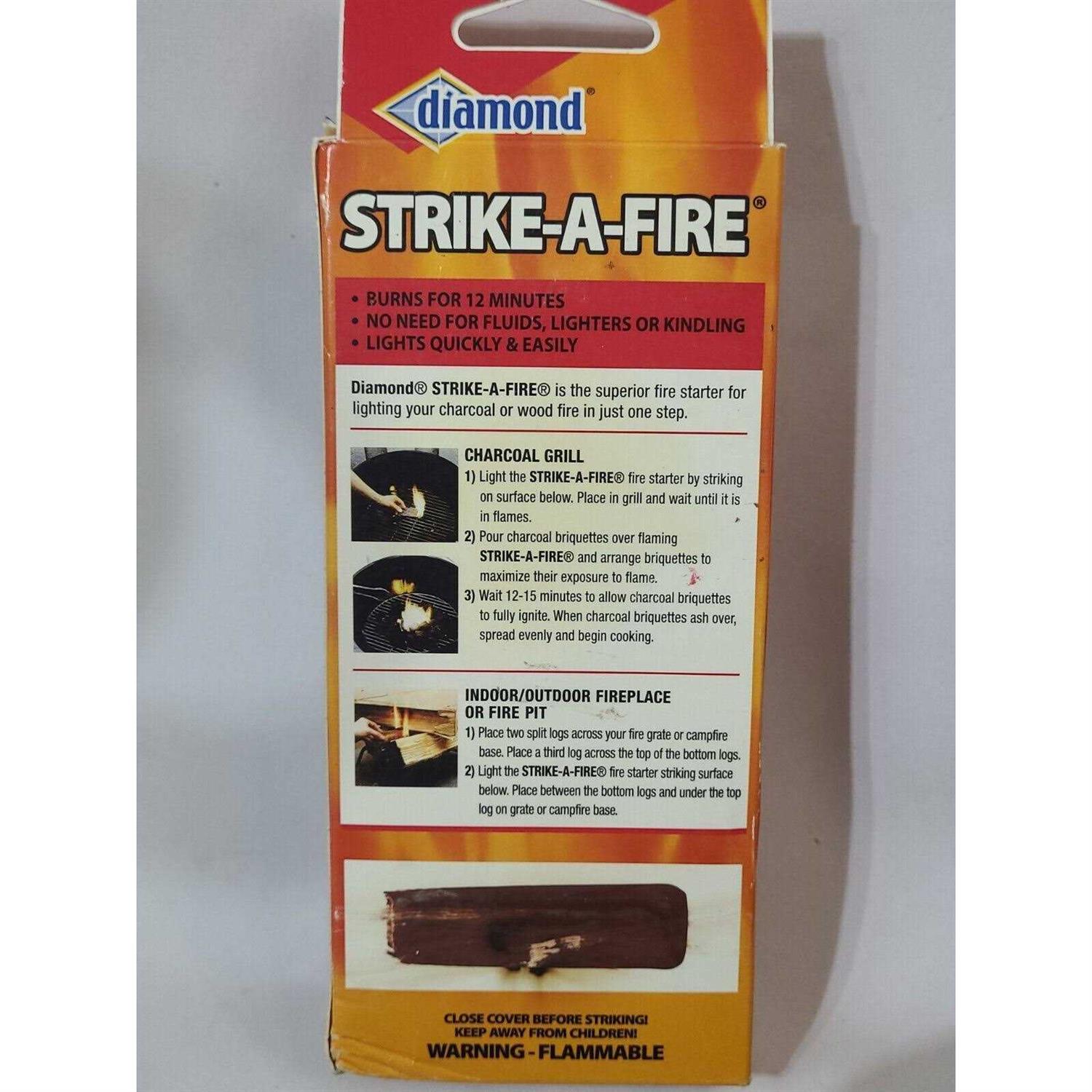 Diamond Strike-A-Fire Starter