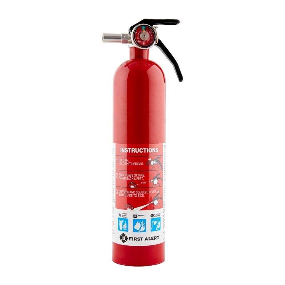 First Alert Home Fire Extinguisher Rated 1-A 10-b C