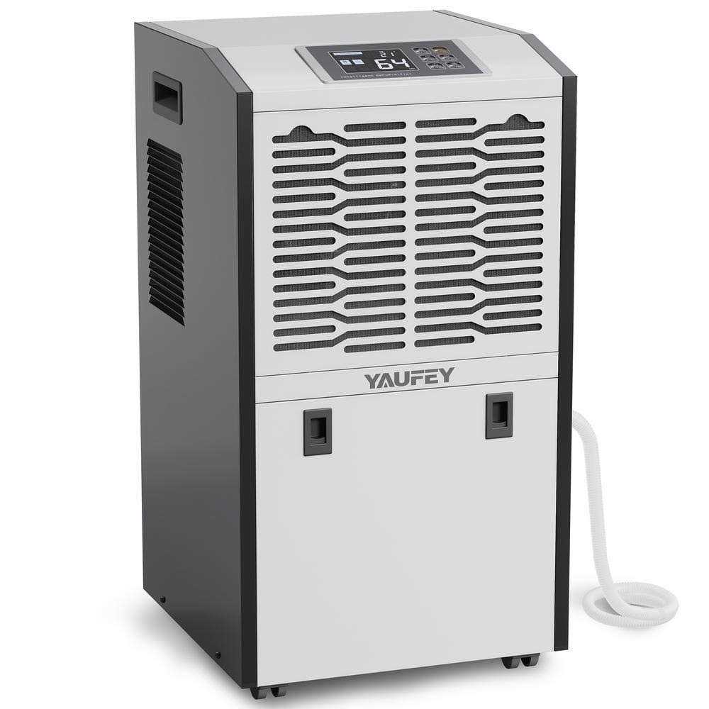 Yaufey 155-Pint Industrial Dehumidifier with Intelligent Drying for Warehouses
