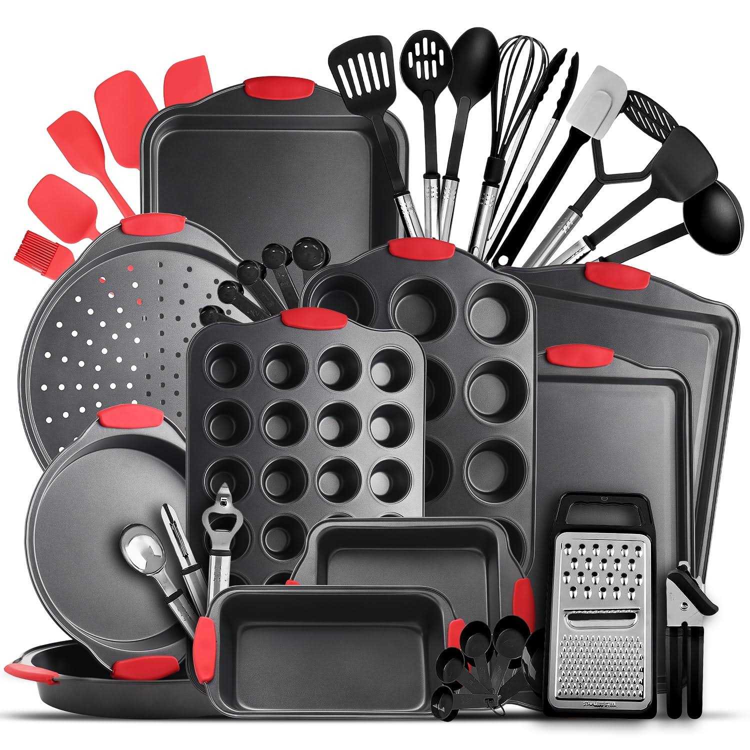 Joytable 15 Piece Bakeware Set + 24 Piece Utensil Set