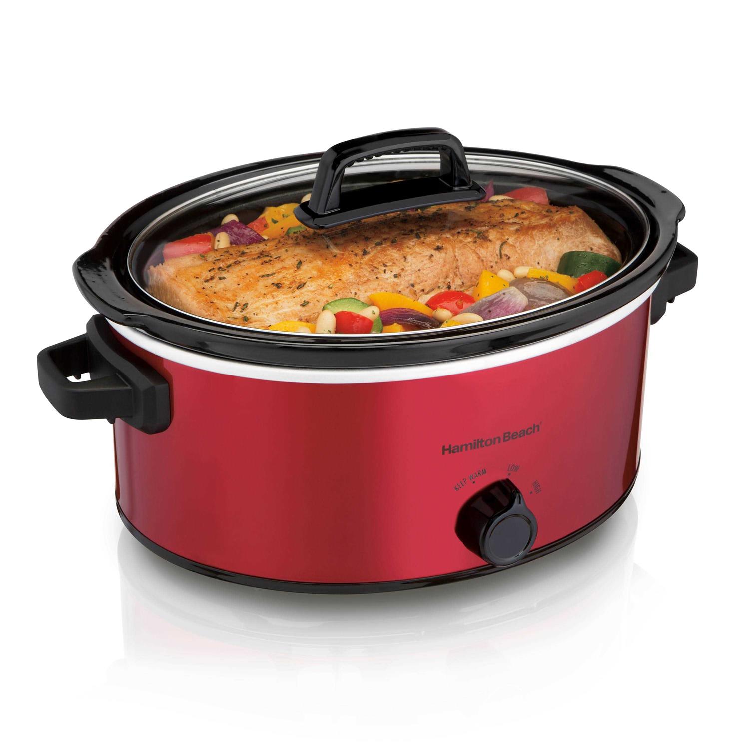 Hamilton Beach 6 Quart Oval Slow Cooker 33666
