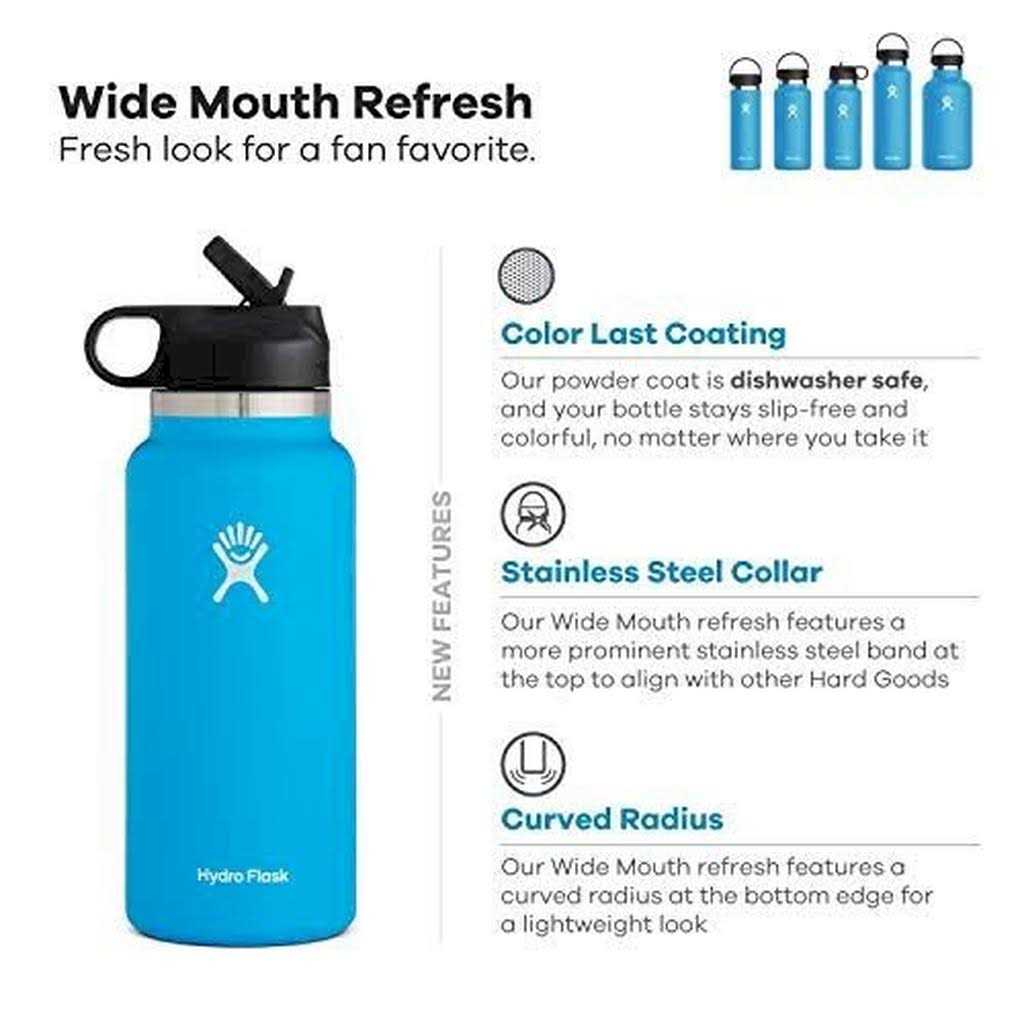 Hydro Flask Wide Mouth Straw Lid