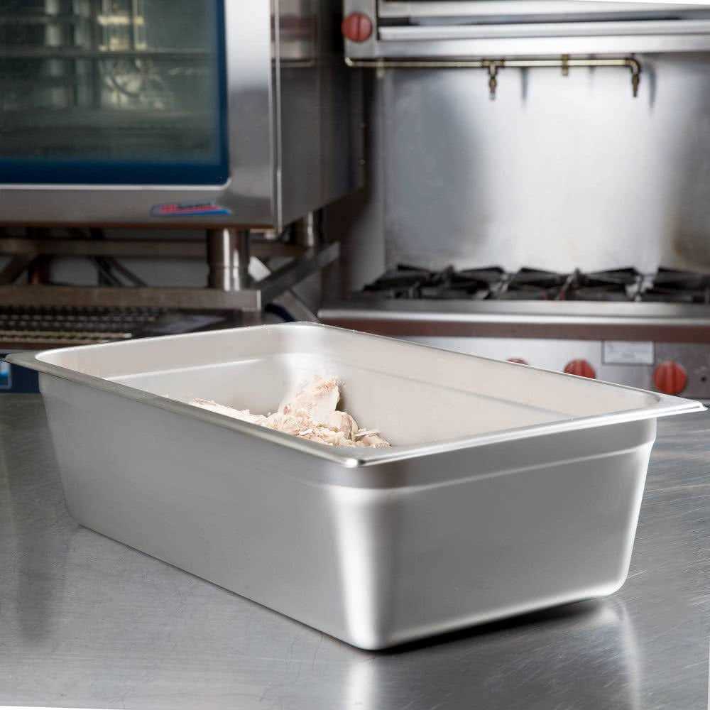 Full Size 6 Deep New Stainless Steel Hotel Steam Table Pans